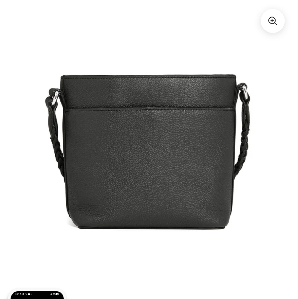 Brighton Small Black Bucket Bag - Picture 5 of 13